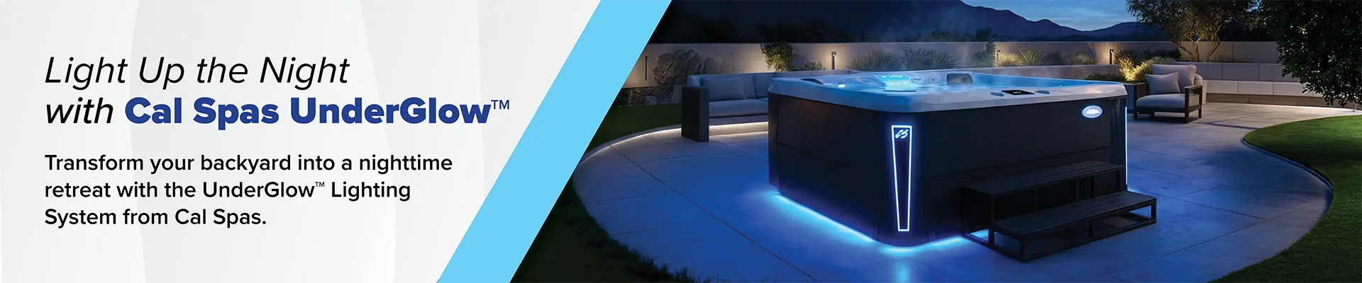 Calspas hot tub being used in a family setting - Blountville