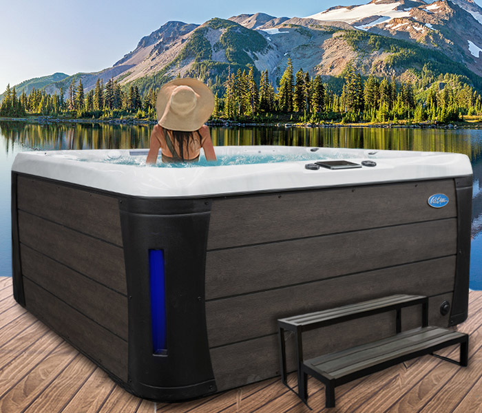 Calspas hot tub being used in a family setting - hot tubs spas for sale Blountville